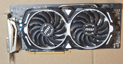 MSI AMD Radeon RX 580 ARMOR 8G OC 8GB GDDR5 Graphics Card **TESTED & WORKING**