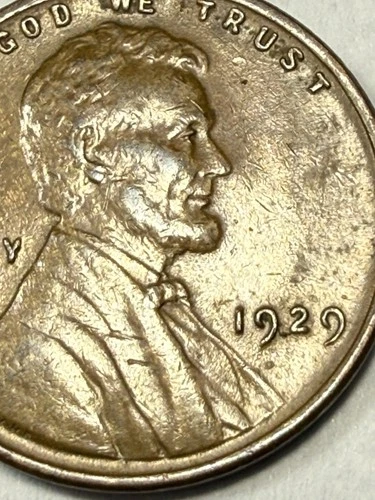 1929 LINCOLN CENT- BROWN AU (UPGRADE THAT SPOT IN YOUR SET)  PRICED TO SELL 🔥