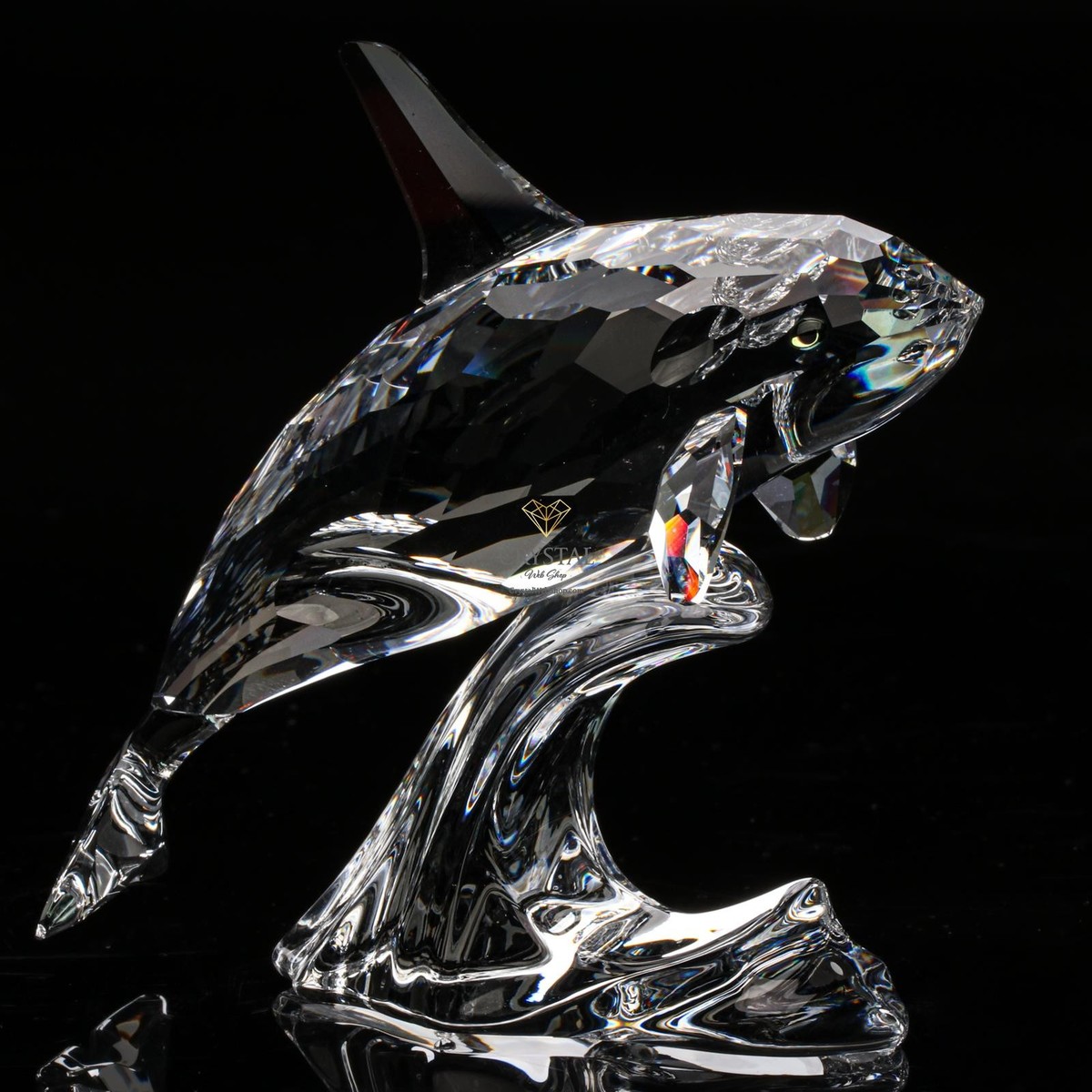 SWAROVSKI Figurine Orca Killer Whale 622939 | eBay