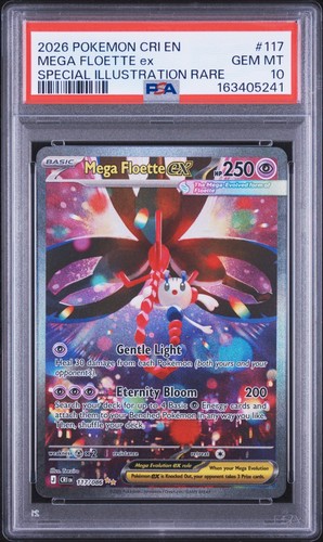 Mega Floette ex graded PSA 10 for sale on eBay