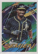 2020 Topps Fire Green 135/199 Marcus Semien #41 0s55
