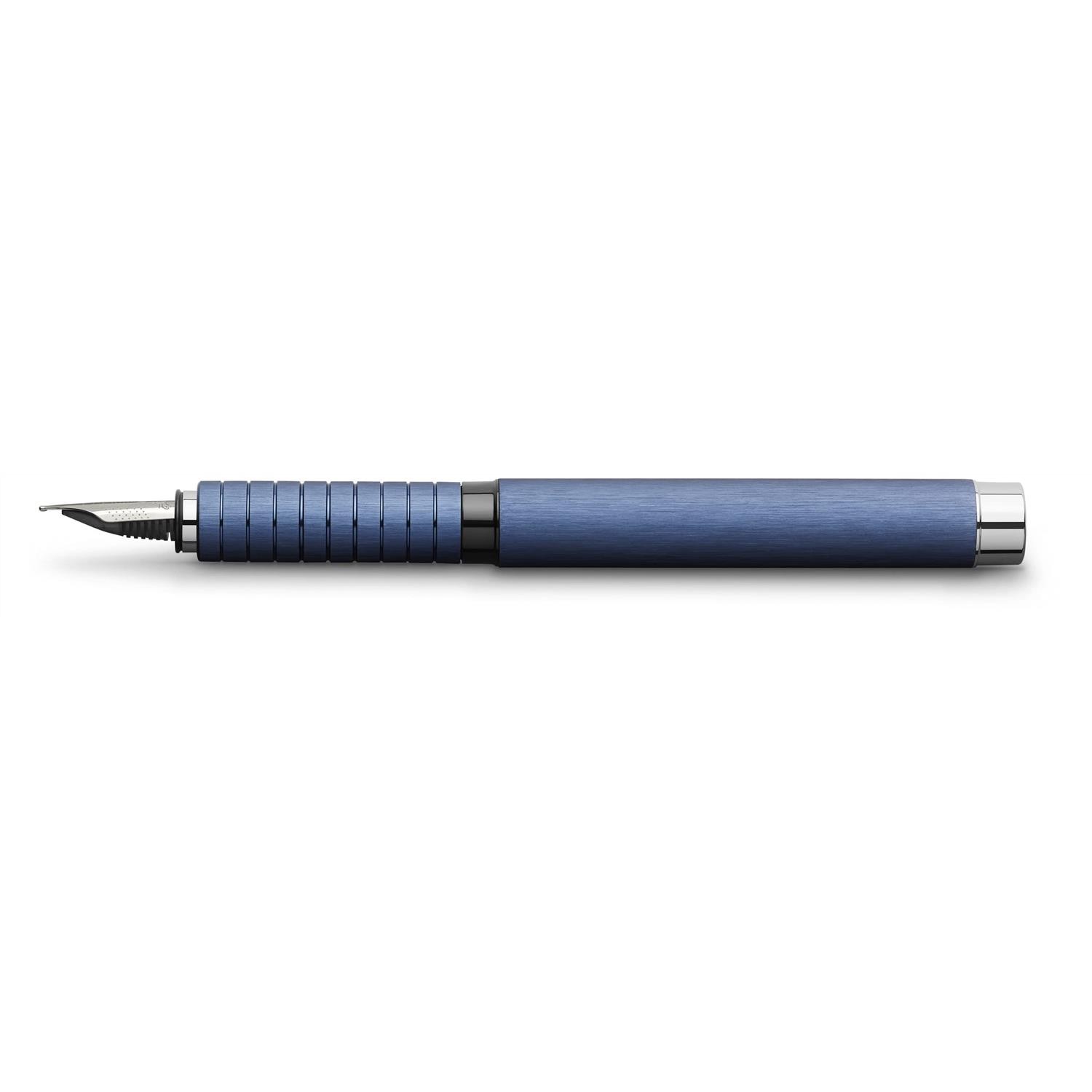 Stylo plume Essentio Faber-Castell bleu pour la prise de notes au bureau