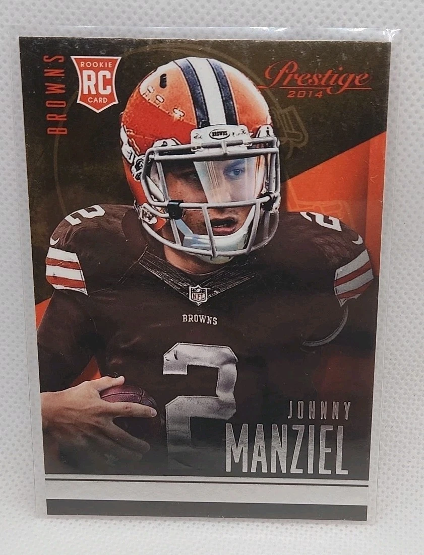 Johnny Manziel Football Cleveland Browns Sports Trading Cards for
