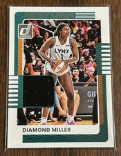 2025 Panini Donruss WNBA #33 Diamond Miller Jersey Series Patch - Minnesota Lynx