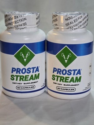 Prosta Stream Urinary Tract Enlarged Prostate Increase Flow Lot of 2 Exp 11/2027