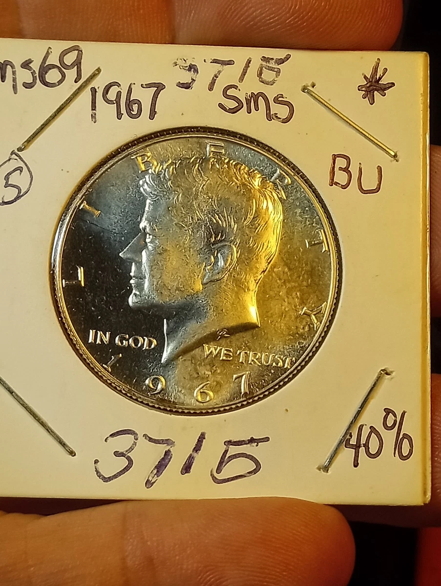 1967 肯尼迪半美元美国错误硬币| eBay 1967 肯尼迪半美元美国错误硬币| eBay