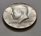 1964 Kennedy Half Dollar • Strong Luster • 90% Silver • Circulated • X155