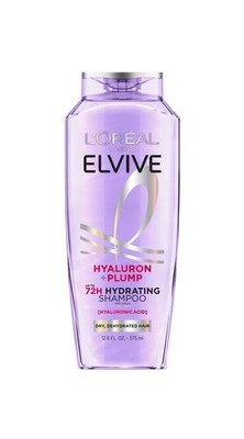 L'Oreal Paris Elvive Hyaluron Plump Hydrating Shampoo for Dry Hair 12.6 Fl Oz