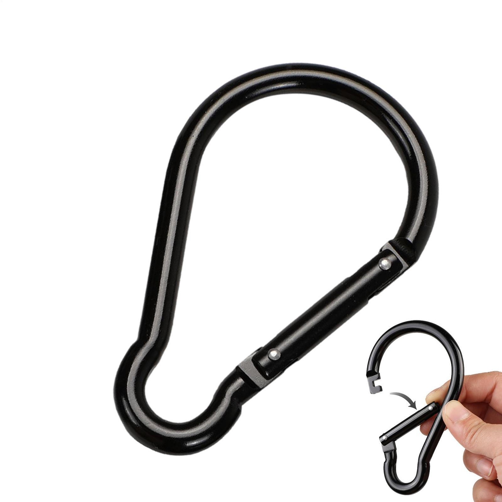 Carabiner Hooks Aluminum Carabiner Clip For Water Bottle Gou