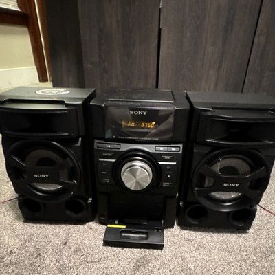Sony MHC-EC69i Mini Hi-Fi CD Player FM Radio iPod Dock Black Stereo System