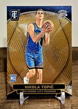 2024-25 TOTALLY CERTIFIED NIKOLA TOPIC ROOKIE RC NEON ORANGE MIRROR #d/299