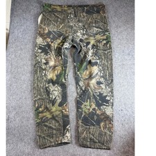 Vintage 90s Realtree Camouflage Hunting Pants Mens Medium Brown Outdoor Durable