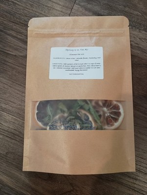 Handmade Simmer Pot Kit - Spring Is In The Air - Lemon/Lavender/Rosemary/Mint
