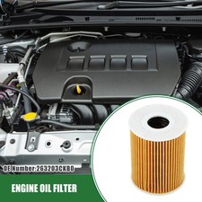 1 Set Engine Oil Filter Oil Fuel Filter for Kia Telluride 2020-23 No.263203CKB0