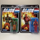 G.I. Joe Roadblock and Red Ninja Super7 ReAction 3.75” Figures Lot of 2 NEW