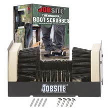 JobSite The Original Boot Scrubber - All Weather Industrial Shoe Cleaner