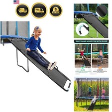 Trampoline Slide Ladder with Handles, Universal Trampoline Ladder, Strong Tea...