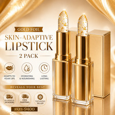 Color Changing Lipstick, 2Colors Gold Flakes ...