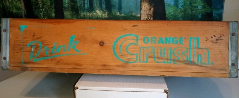 Vintage Blue Orange Crush Case