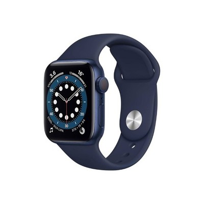 Neu Apple Blau Aluminium Watch Series 6 (GPS) 40mm