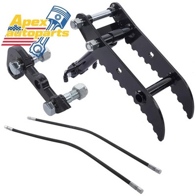 Mini Excavator Attachment Three Holes Hydraulic Clip Thumb for Small Digger