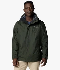 Columbia Men's Bugaboo III Interchange Jacket Color Greenscape Size Medium