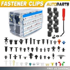 1501PCS Car Retainer Clips Auto Panel Trim Fasteners Push Pin Rivet Bumper Kit