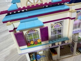 Partial LEGO Friends Stephanie's House (set 41314), a two-story dollhouse NO BOX