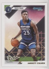 2019-20 Panini Donruss The Rookies Press Proof Jarrett Culver #5 5l1