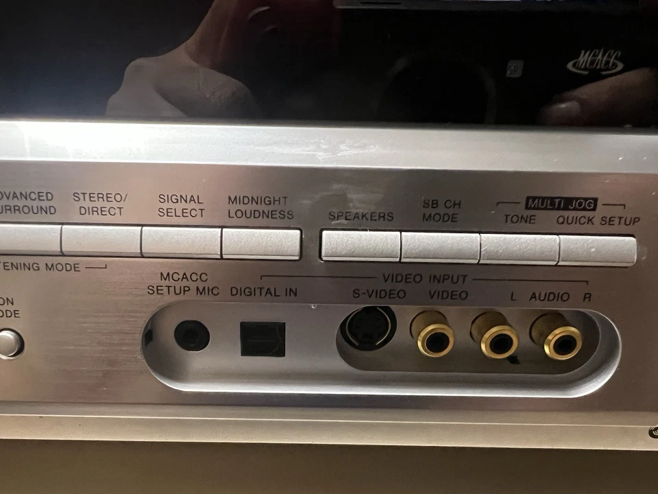 Pioneer VSX-D814 AV-Receiver – 6.1-Kanal Surround, Dolby Digital EX, DTS, RDS - Bild 3 von 4