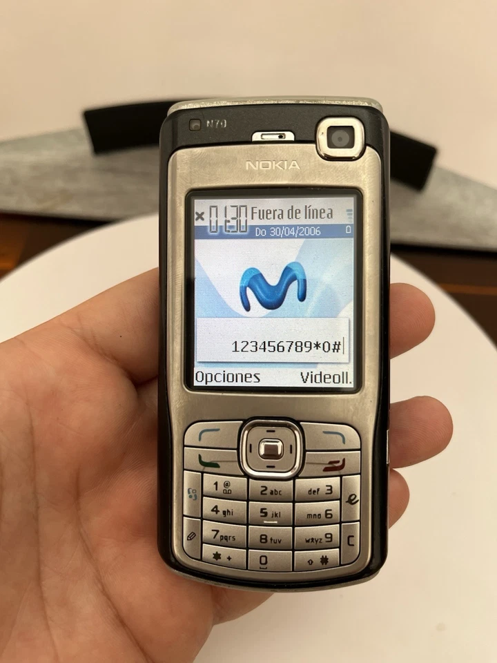 Nokia N70 Vintage Mobile Phone (Working) – No Charger – Battery Included - Imagen 3 de 4