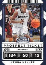 2020-21 Panini Contenders Draft Picks - Kemba Walker #9 Prospect Ticket