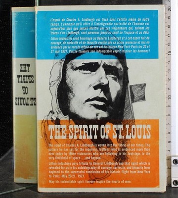 THE SPIRIT OF ST LOUIS. CHARLES LINDBERGH. CHARLES SCRIBNER'S.
