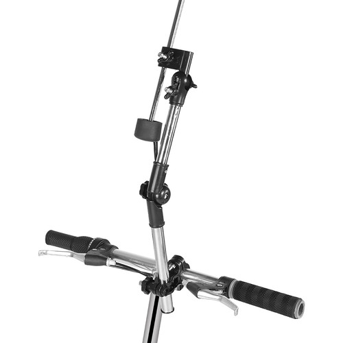 Sturdy 360° Adjustable Umbrella Holder - Mount for Stroller/Bicycle Black - Photo 10 sur 17