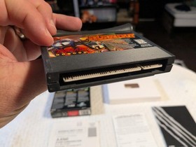 Super Burnout Atari Jaguar CIB Complete Box Cart Manual Insert Reg Card - Tested