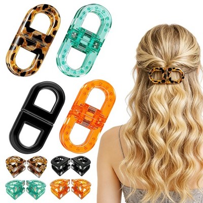 Magnetic Hair Clips for Women, 4Pcs Seamless 1 Count (Pack of 4), 4 Pack