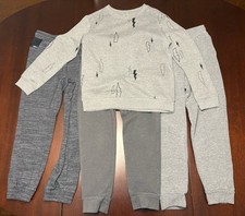 Clothing Bundle Sweater  3 Pants Mixed Brands Youth Kids Boys 10/12