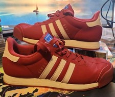 VTG Adidas Samoa Mens Mystery Red Size 10.5