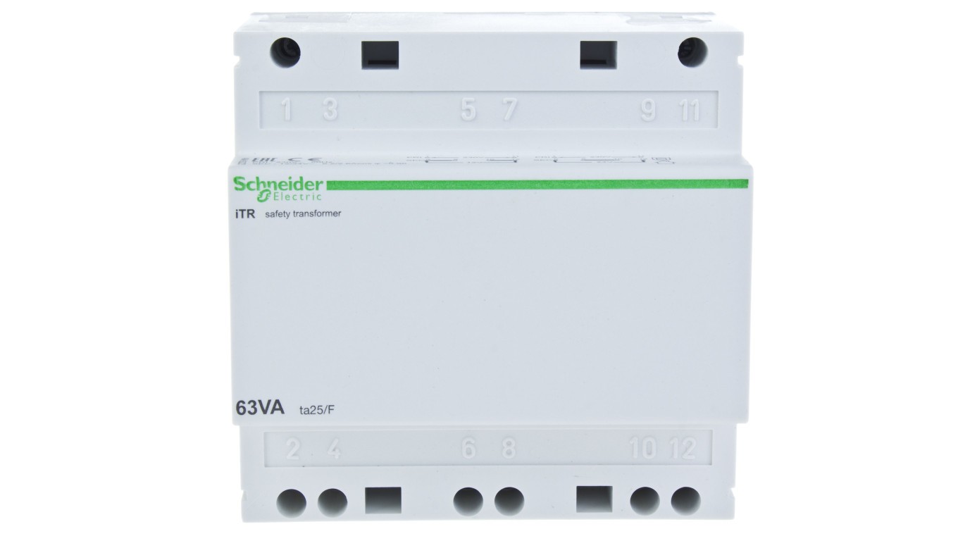Safety Transformer 230/12/24V 63VA iTR A9A15222 Acti9