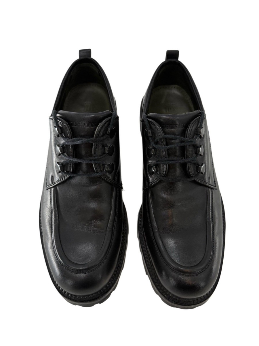 Cole Haan Shoes Men's Sz. 12 M Black Leather Heavy Vibram 2339