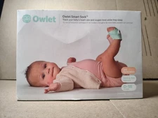 Owlet Smart Sock 3rd Gen Voice & Breathing Baby Monitor Slightly Used Condition 