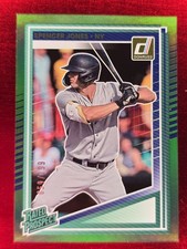 2025 Donruss Baseball Spencer Jones Rated Prospect Green Holo Foil #136 #d/199