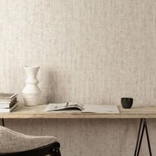 Grandeco Cemento A77803 Natural Vinyl Wallpaper Concrete Luxe Look