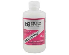 MAXI-CURE Extra Thick Super Glue 8-oz Bob Smith Ind