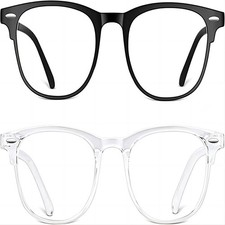 2 Pack Blue Light Blocking Glasses for Women Men,Anti Eyestrain UV Glare Compu