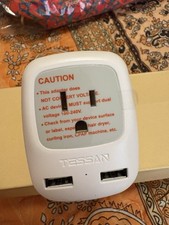 Travel Adapter Tessan Brand Set Of 3