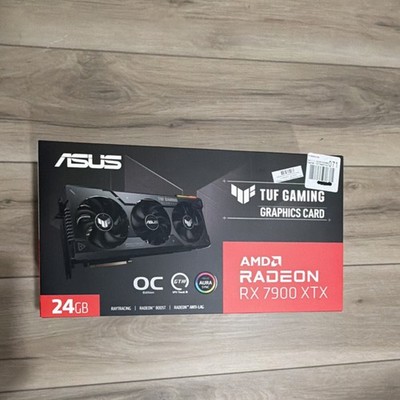 NEW ASUS TUF Gaming AMD Radeon RX 7900 XTX 24GB Raytracing Aura Sync OC