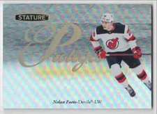 2020-21 Upper Deck Stature Proteges Nolan Foote #P50