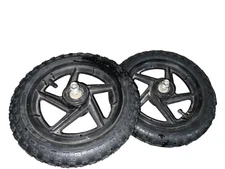 Chin Chang Rim 12" CC221Bss Stroller Front Pair of Wheels Flex/Strides