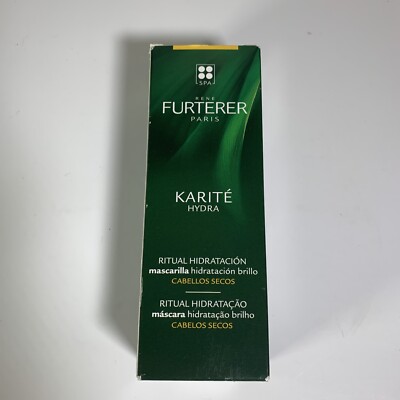 RENE FURTERER KARITE HYDRA HYDRATING SHINE MASK 3.46oz/ 100ml NIB! 